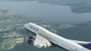 Boeing 747-400 Varig Brasil  thumbnail 11