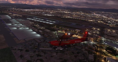 LEMG_Luces_V1 Aeropuerto de Málaga-Costa del Sol