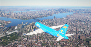 8K textures JetBlue "Bluericua" thumbnail 4