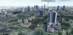 Warsaw, Poland scenery addon with landmarks and skyscrapers. Update 1.12  thumbnail 3