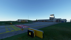 ENVY Vaeroy Airport and ENVR Vaeroy Heliport. thumbnail 10
