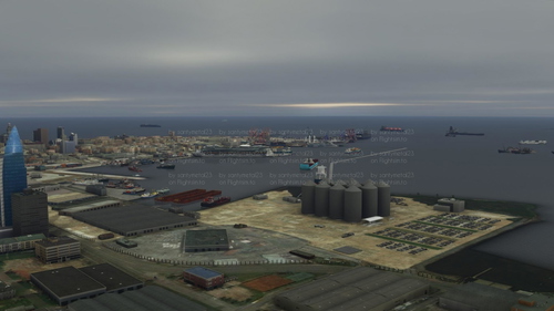 Montevideo,puerto de la ciudad