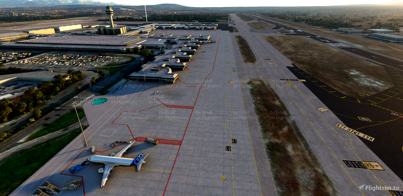 Lepa Palma De Mallorca Airport Real Ground Flight Simulator