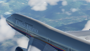 Boeing 747-400 United Airlines thumbnail 3