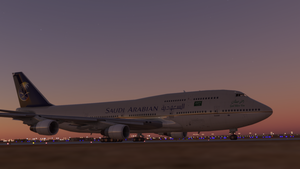 Boeing 747-400 Saudi Arabian thumbnail 2