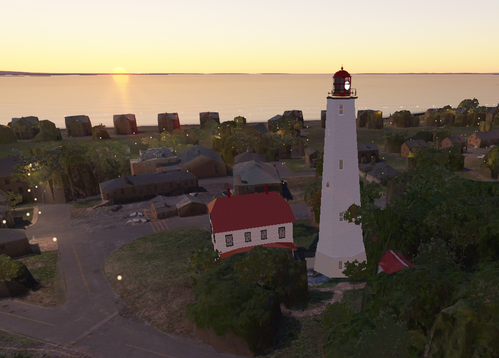 Sandy Hook Lighthouse, Sandy Hook, NJ