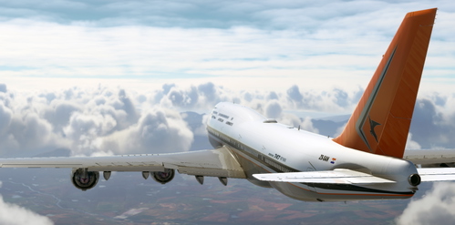 South African Airways Retro 747
