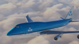 Boeing 747-400 KLM thumbnail 3