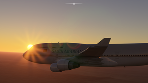 Boeing 747-400 Saudi Arabian thumbnail 6
