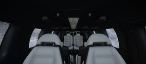 Daher TBM 930 Black/White Interior thumbnail 2