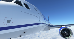8K United Airlines Blue Livery A320neo thumbnail 4