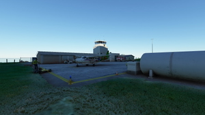 ENVY Vaeroy Airport and ENVR Vaeroy Heliport. thumbnail 7