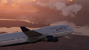 Boeing 747-400 Delta Airlines thumbnail 5