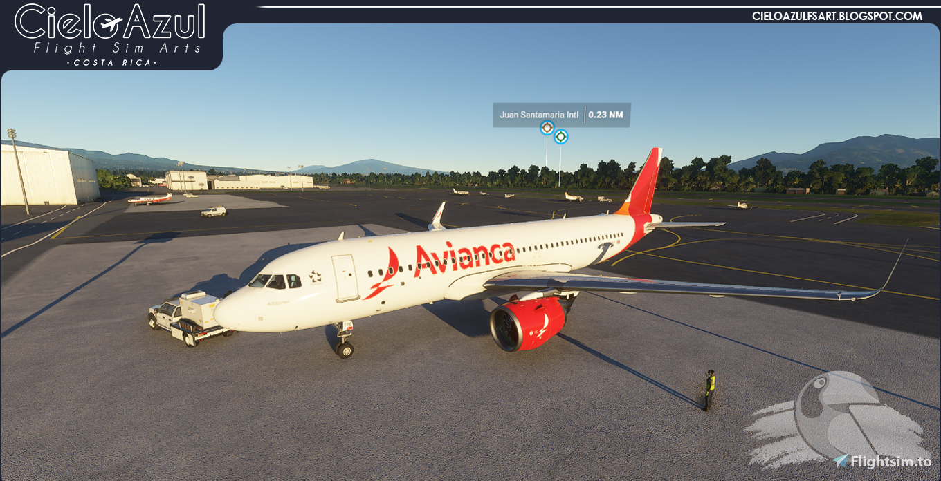 Avianca | N776AV | Asobo Airbus A320neo (8K) - Image 1