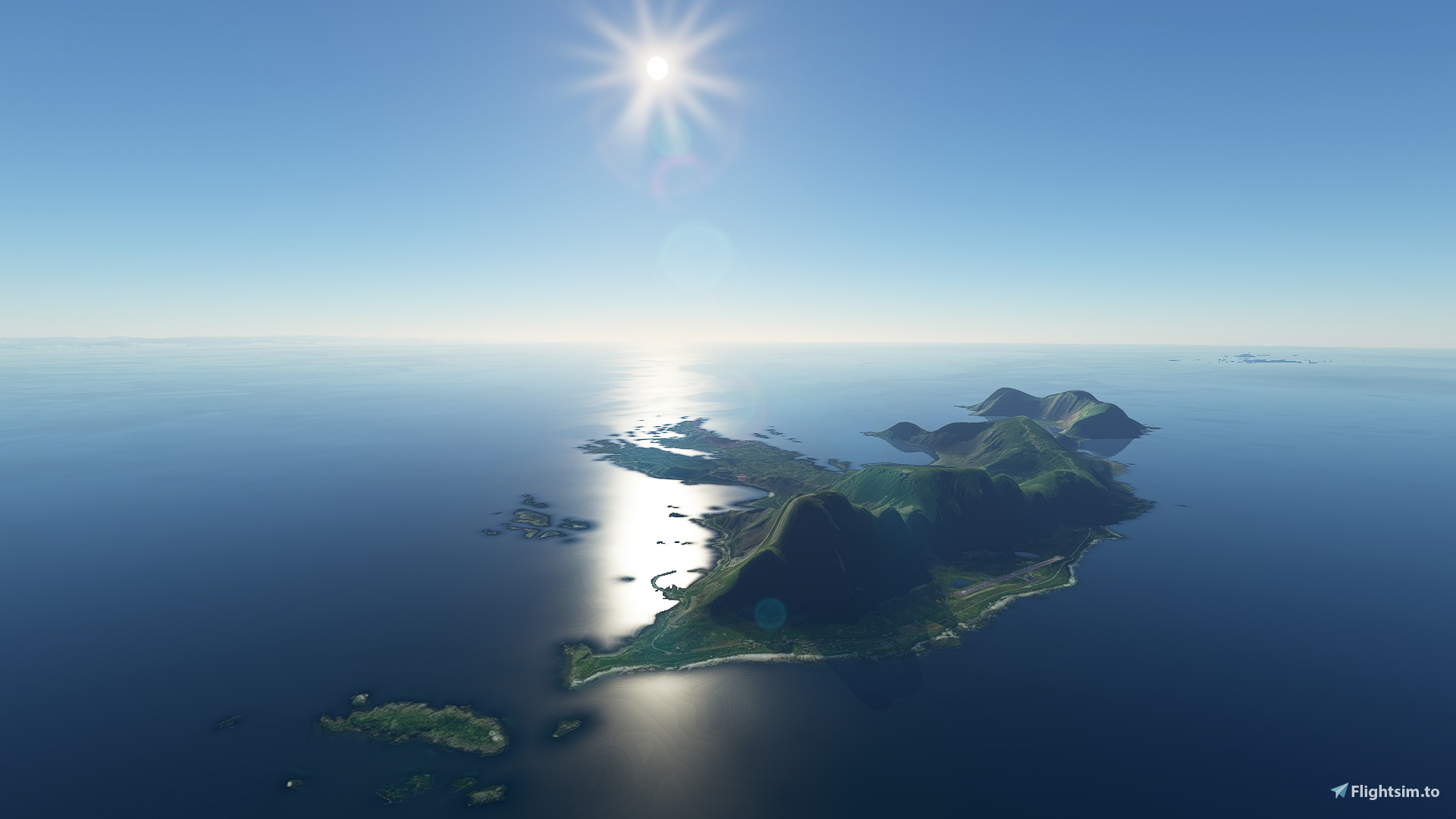 ENVY Vaeroy Airport and ENVR Vaeroy Heliport. - Image 1