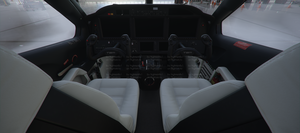 Daher TBM 930 Black/White Interior thumbnail 1