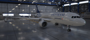 [A32NX] A320Neo Air France Skyteam (based on F-HEPI) (clean/dirt) thumbnail 13