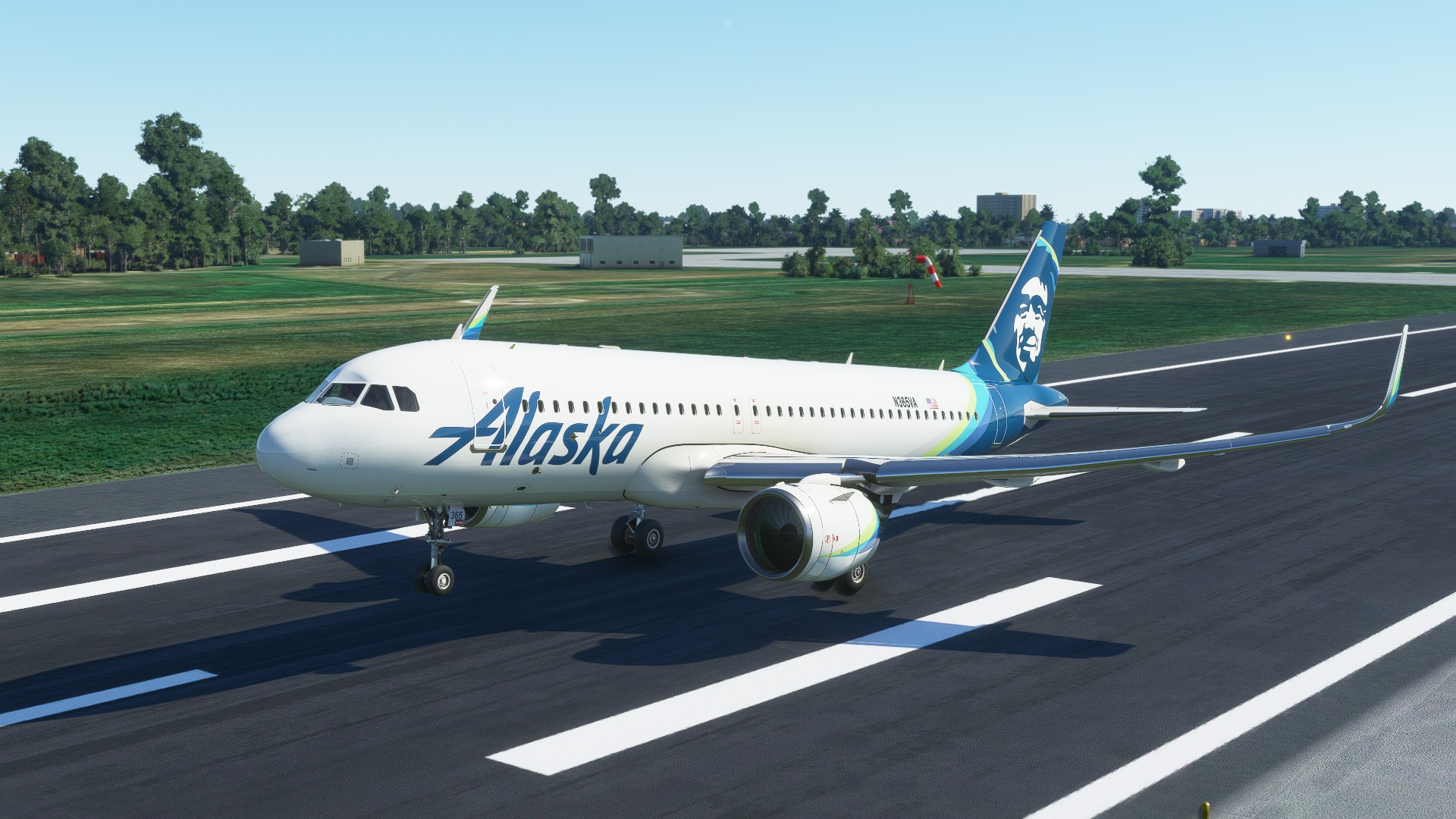 A32NX Alaska Airlines(8K)[N365VA] - Image 2