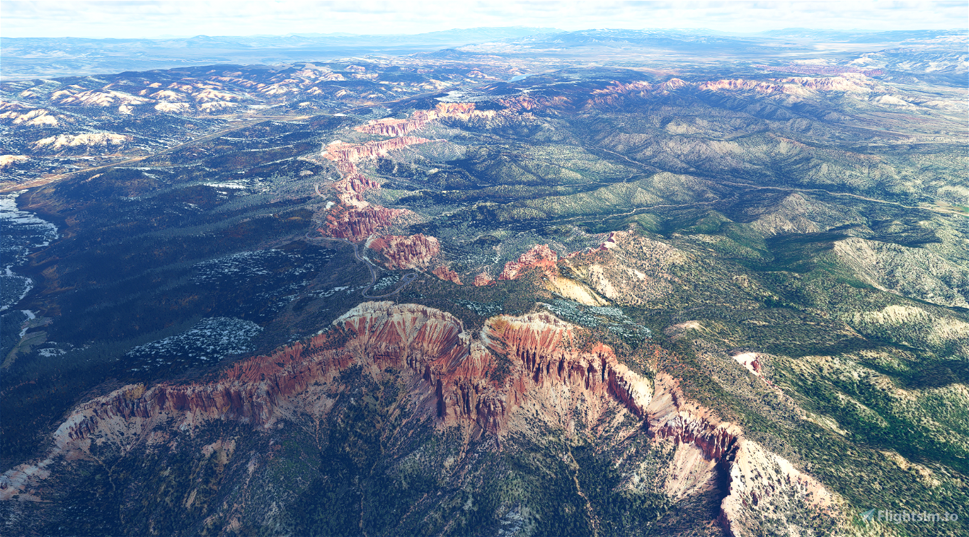 Bryce Canyon National Park, Utah - v2 Microsoft Flight Simulator