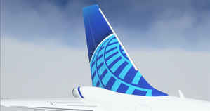 8K United Airlines Blue Livery A320neo thumbnail 2