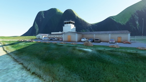 ENVY Vaeroy Airport and ENVR Vaeroy Heliport. thumbnail 6