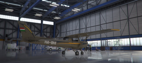 Cessna C-152 Malév Aero Club livery HA-BHI