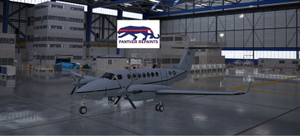 Asobo-KingAir350-USAF  thumbnail 1