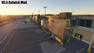 Gatwick Airport EGKK Ultra: Custom Buildings and Models Only thumbnail 14