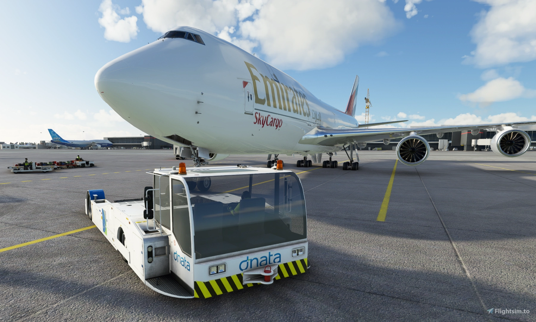 Pushback Tug Skins - Dnata & Menzies - Image 1