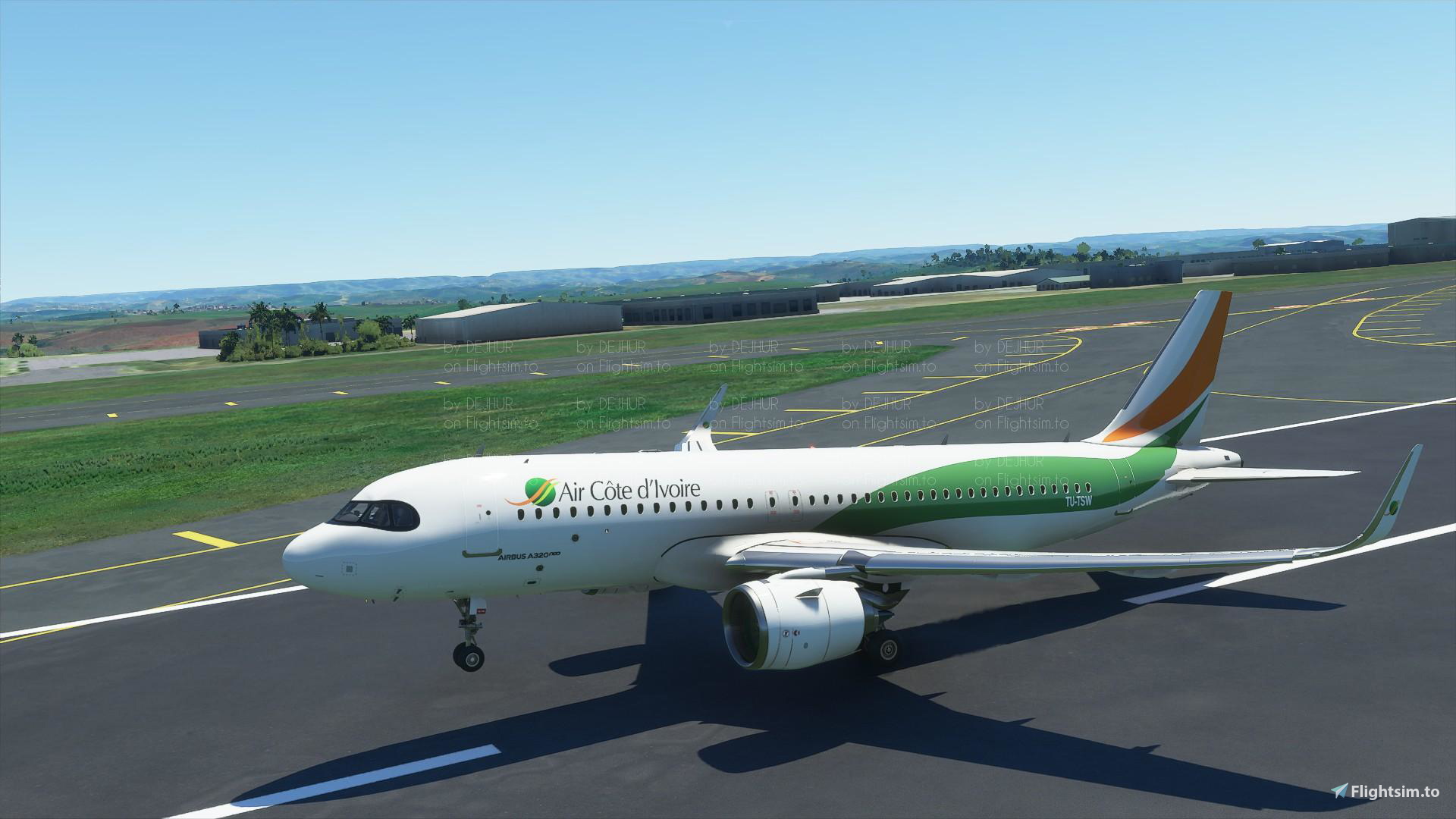 A32NX Air cote D'ivoire(4K)[TU-TSW] - Image 1