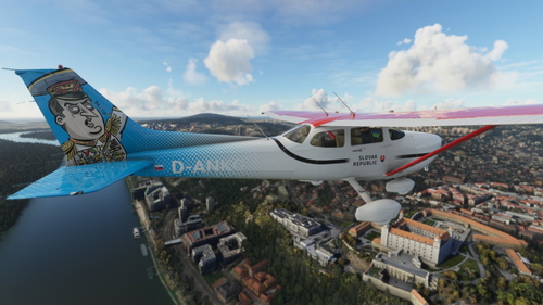 Slovak Government (Danko by Shooty) Livery for C172