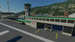 Lugano-Agno (LSZA) Airport - Switzerland - (tchax95) thumbnail 2