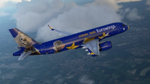 Eurowings' "Europa Park" D-ABDQ [patch 5]