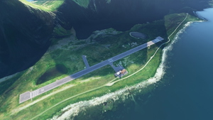 ENVY Vaeroy Airport and ENVR Vaeroy Heliport. thumbnail 3