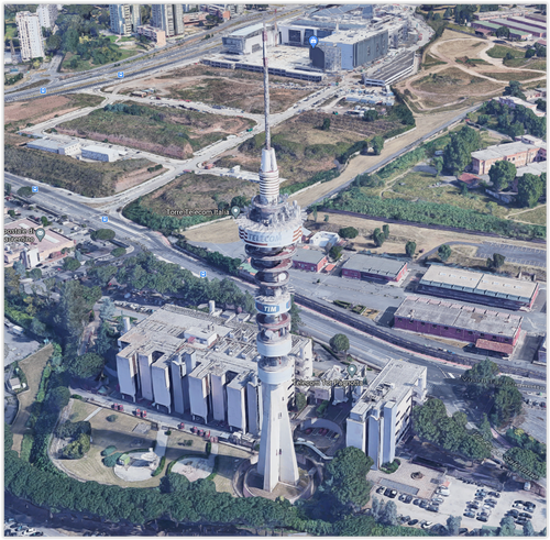Torre Telecom Laurentina Rome Italy
