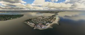 Sandbanks , Poole Harbour, Lilliput Bournemouth thumbnail 1