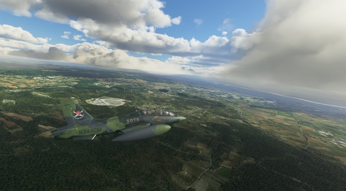 Aermacchi MB-339 SDTS N344EM pirate tail