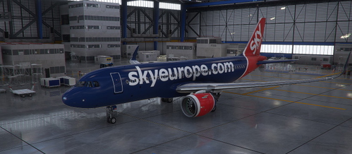 SkyEurope A320N Livery