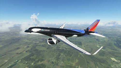 Southwest Airlines Shamu livery