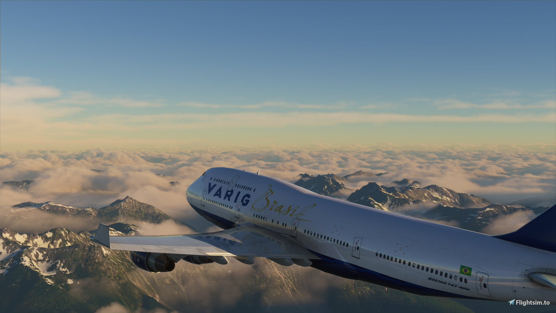 Boeing 747-400 Varig Brasil  - Image 1
