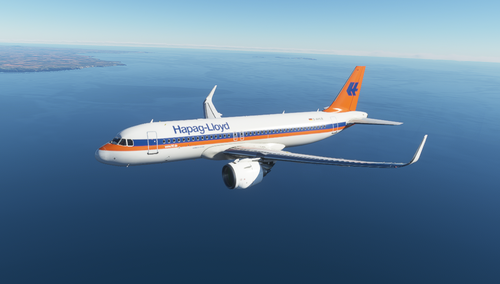 Hapag-Lloyd A320N Livery 4K