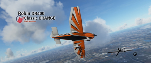 Robin DR400 Classic ORANGE