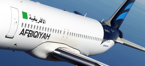 Afriqiyah Airways - pre 2011/old Libyan flag [patch 5]