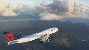 Boeing 747-400 Delta Airlines thumbnail 9