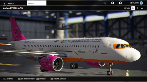 MSFS Kiwichaos Airbus A320NEO Repaint