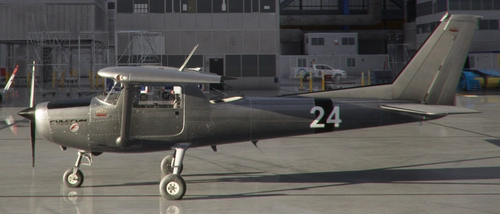 C152 Worn Metal Bare for FS2020 1.10.8.0