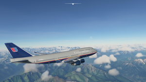 Boeing 747-400 United Airlines thumbnail 4