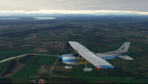 Cessna 172 Classic/AS1000 livery - Antenne Bayern/ADAC D-EOYS
