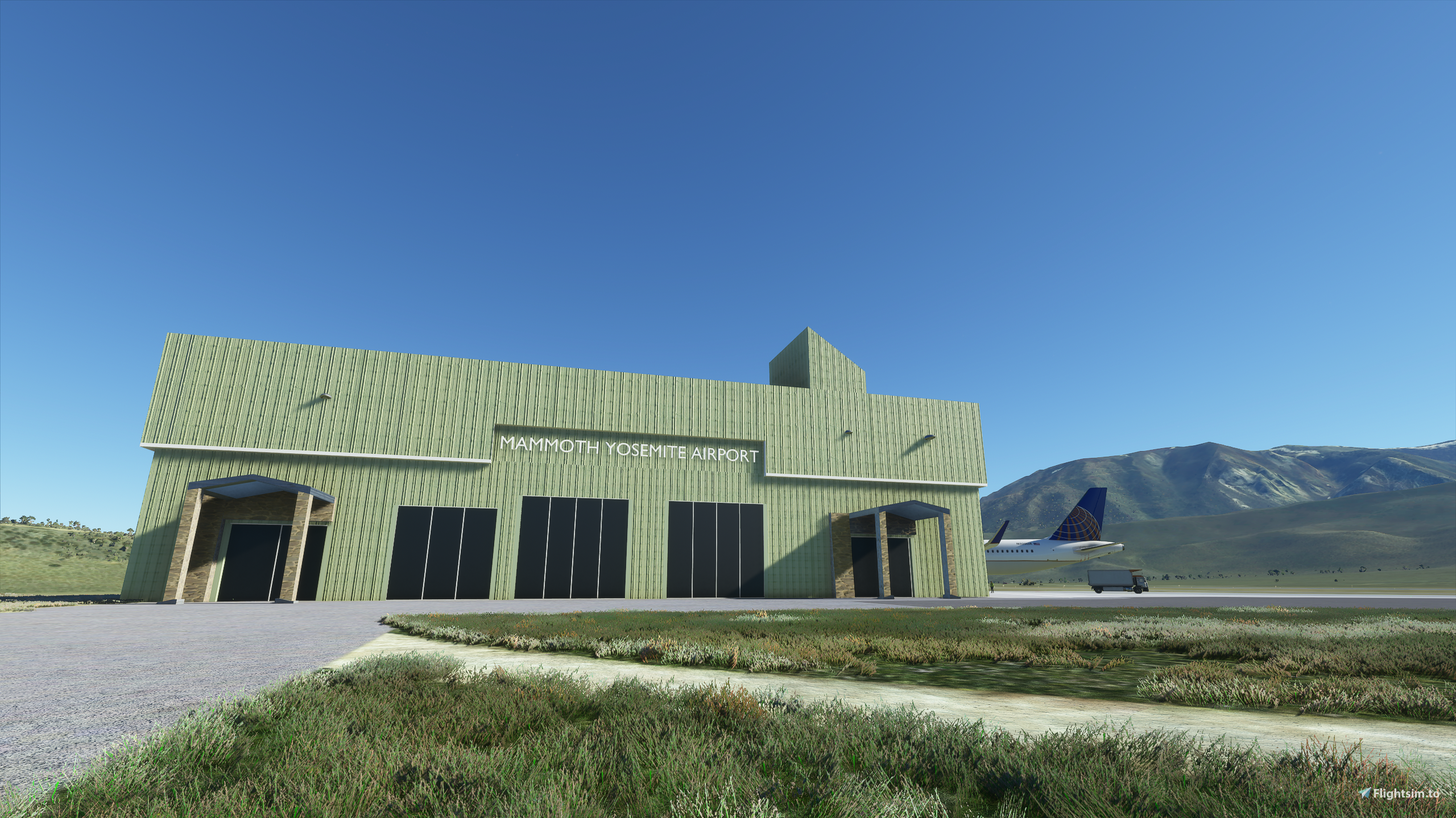 KMMH Mammoth Yosemite Airport Airports For MSFS Flightsim to