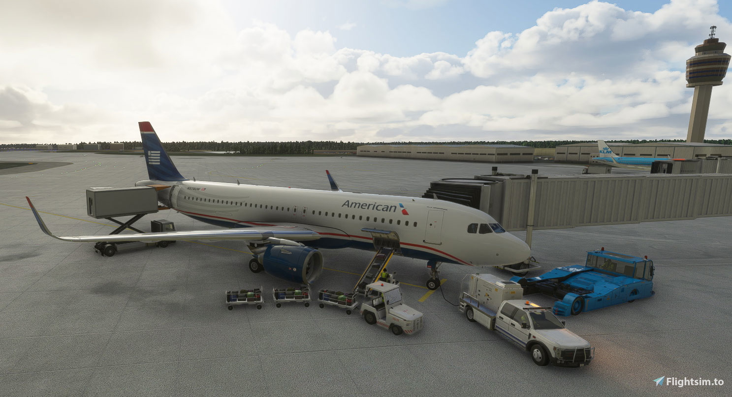 heritage of US Airways - American Airlines A320 - Image 1